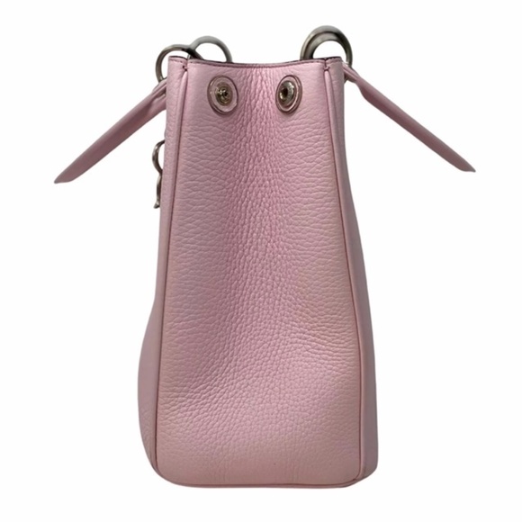 Dior Medium Pebbled Leather Diorissimo Tote - Picture 10 of 13